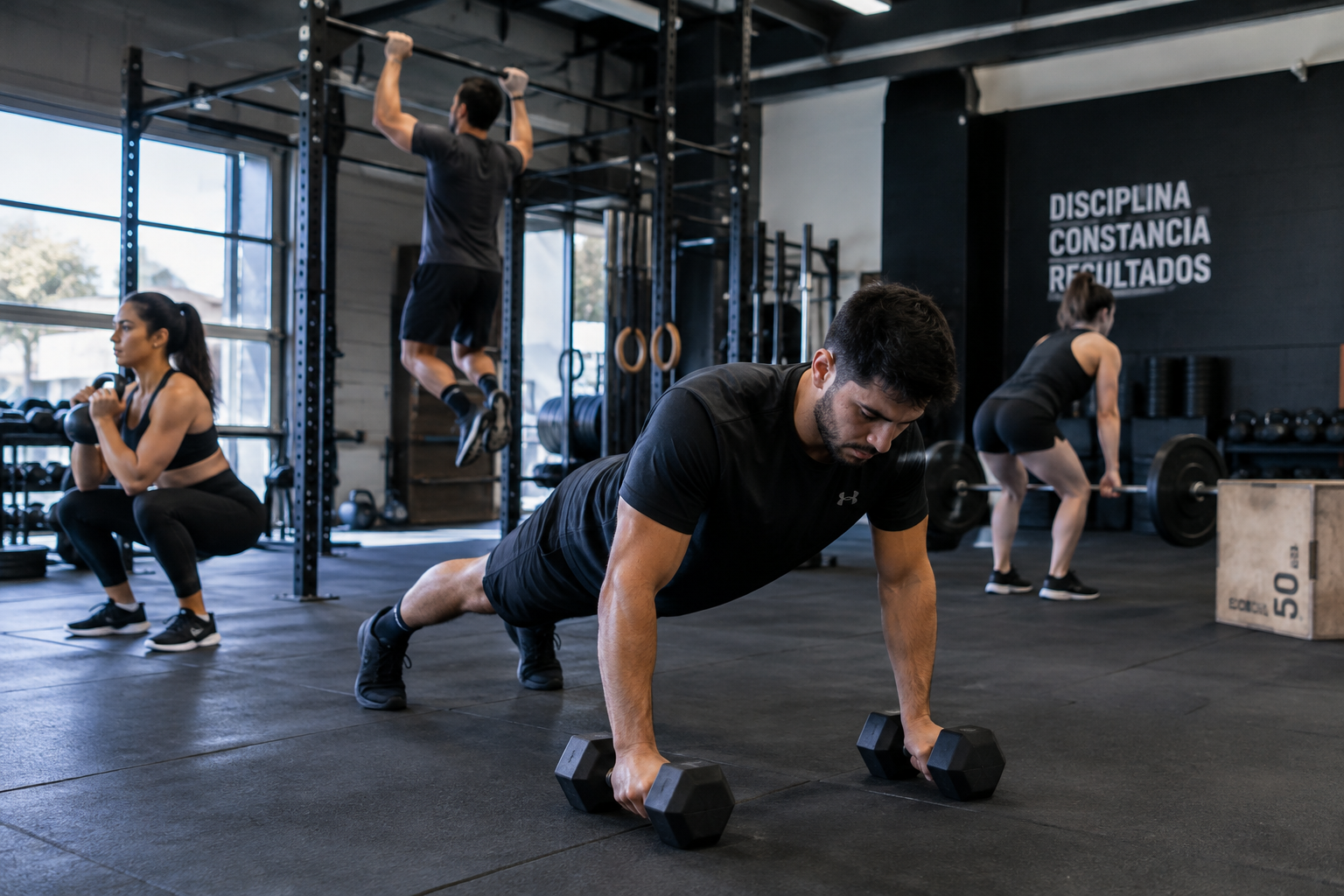 Acondicionamiento físico en Soldados GYM